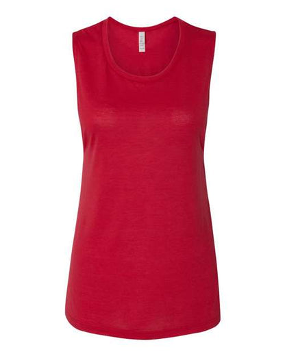 Women's Flowy Scoop Muscle Tank - S