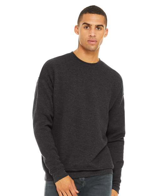 Unisex Sponge Fleece Drop Shoulder Crewneck Sweatshirt - L
