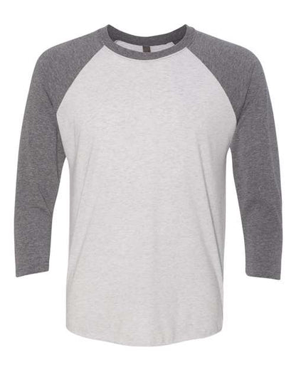 Unisex Triblend Three-Quarter Raglan T-Shirt - XS