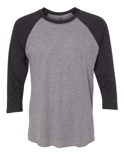 Unisex Triblend Three-Quarter Raglan T-Shirt - XS