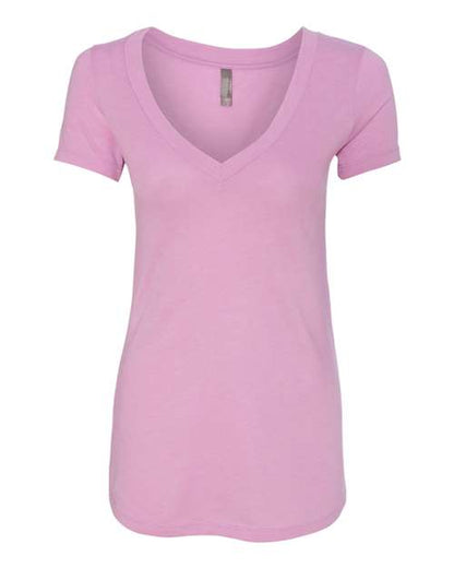 Womenâ€™s Triblend Deep V-Neck T-Shirt