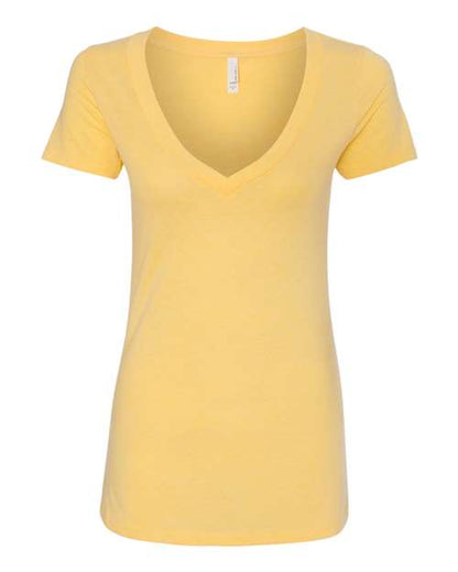 Womenâ€™s CVC Deep V-Neck T-Shirt