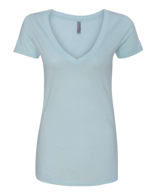 Womenâ€™s CVC Deep V-Neck T-Shirt