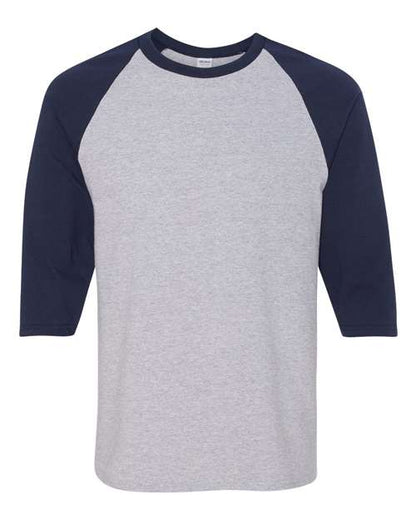 Unisex Heavy Cottonâ„¢ Raglan Three-Quarter Sleeve T-Shirt