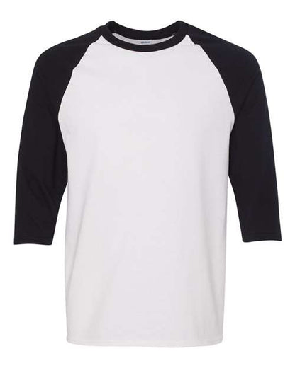 Unisex Heavy Cottonâ„¢ Raglan Three-Quarter Sleeve T-Shirt