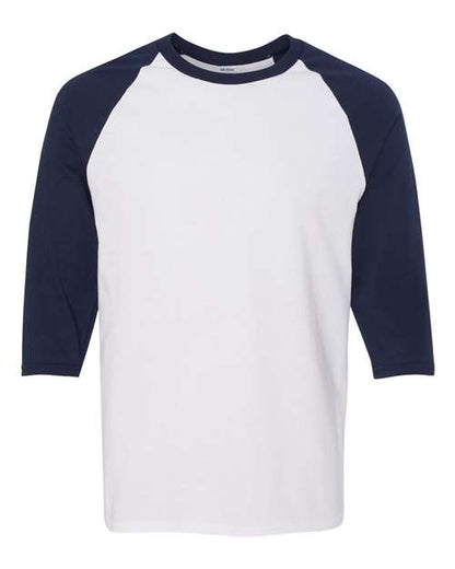 Unisex Heavy Cottonâ„¢ Raglan Three-Quarter Sleeve T-Shirt