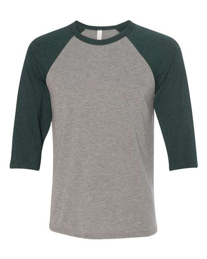 Unisex Three-Quarter Sleeve Baseball Tee - XS