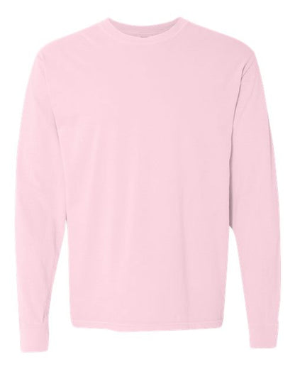 Garment-Dyed Heavyweight Long Sleeve T-Shirt - S
