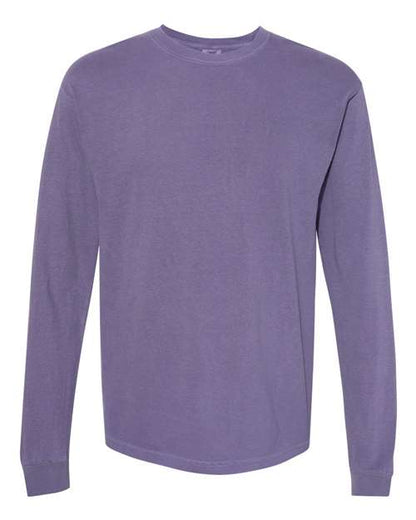 Garment-Dyed Heavyweight Long Sleeve T-Shirt - S