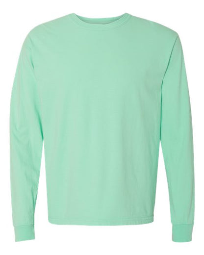 Garment-Dyed Heavyweight Long Sleeve T-Shirt - S