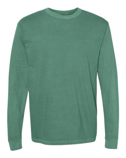 Garment-Dyed Heavyweight Long Sleeve T-Shirt - S