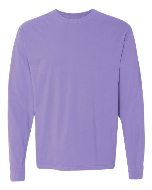 Garment-Dyed Heavyweight Long Sleeve T-Shirt - L