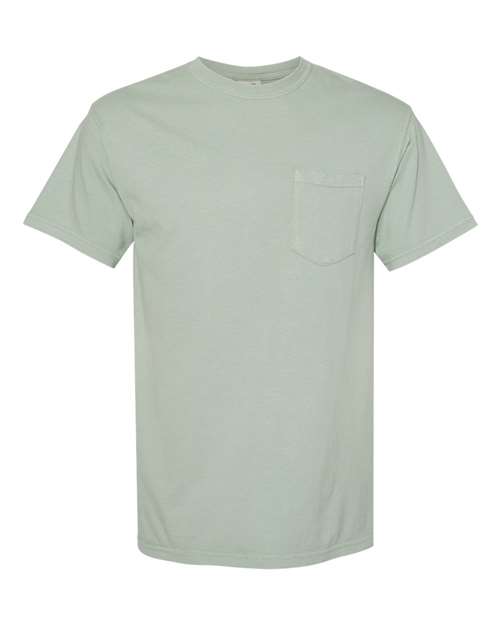 Garment-Dyed Heavyweight Pocket T-Shirt - L