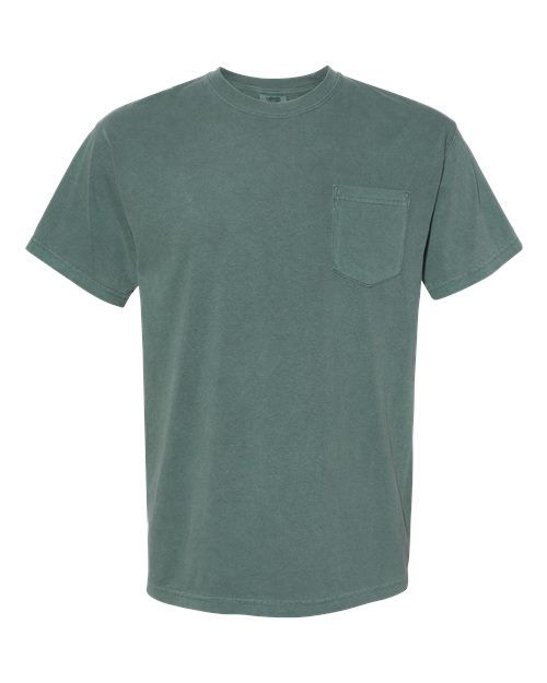 Unisex Garment-Dyed Heavyweight Pocket T-Shirt 6030