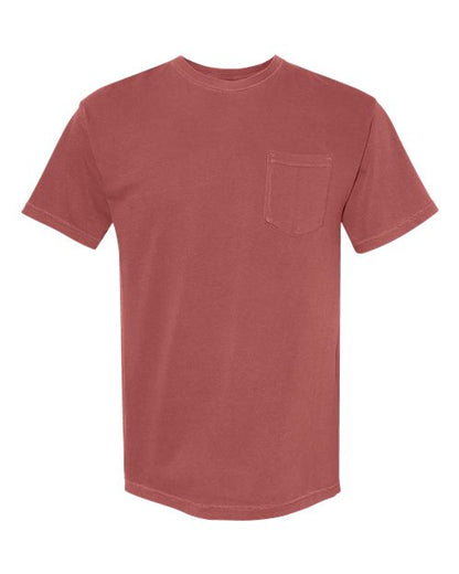 Unisex Garment-Dyed Heavyweight Pocket T-Shirt 6030
