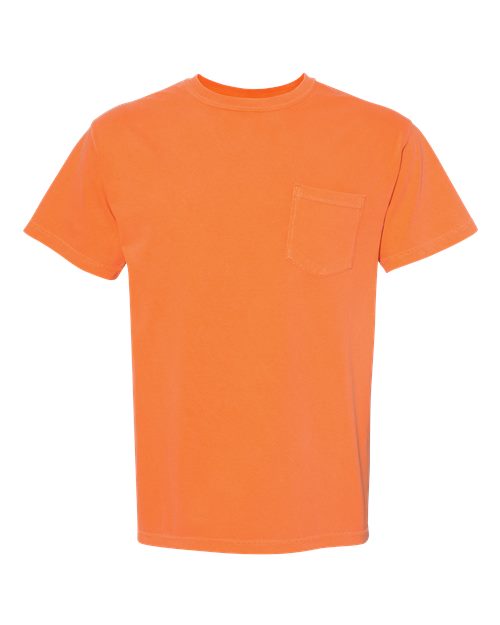 Unisex Garment-Dyed Heavyweight Pocket T-Shirt 6030