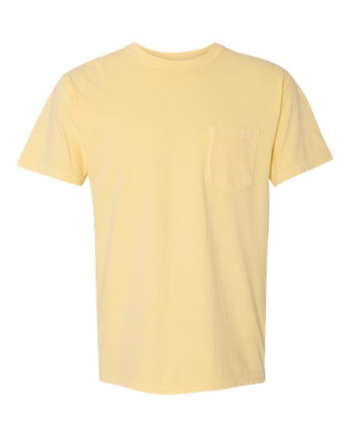 Unisex Garment-Dyed Heavyweight Pocket T-Shirt 6030