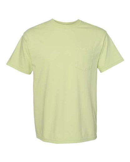 Unisex Garment-Dyed Heavyweight Pocket T-Shirt 6030