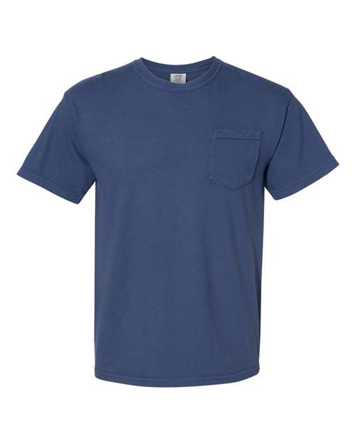 Unisex Garment-Dyed Heavyweight Pocket T-Shirt 6030