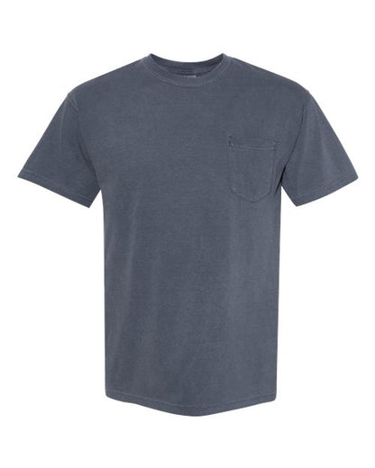 Unisex Garment-Dyed Heavyweight Pocket T-Shirt 6030