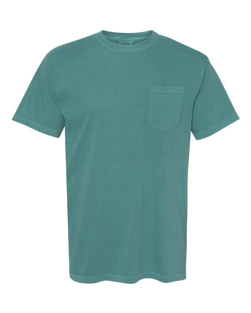 Unisex Garment-Dyed Heavyweight Pocket T-Shirt 6030