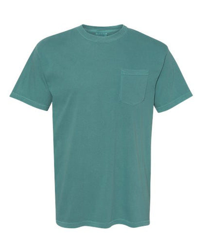 Unisex Garment-Dyed Heavyweight Pocket T-Shirt 6030