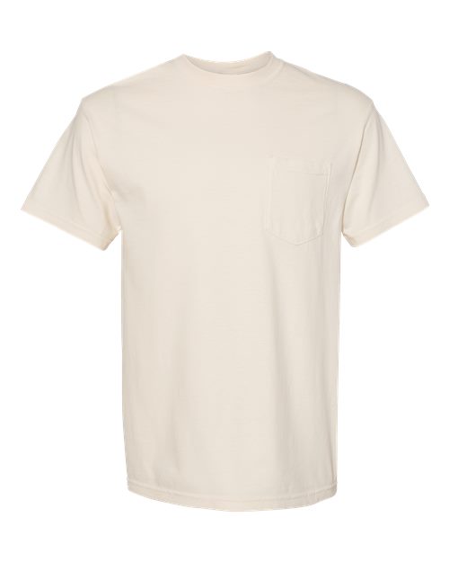 Garment-Dyed Heavyweight Pocket T-Shirt - L
