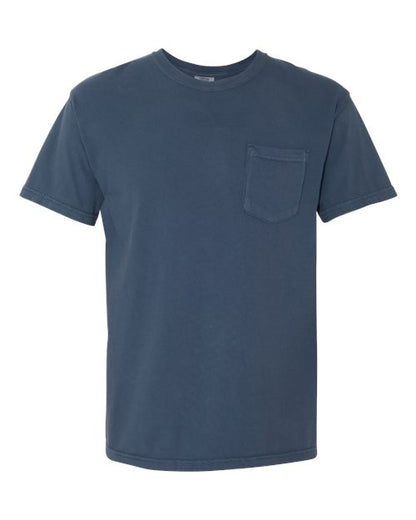 Unisex Garment-Dyed Heavyweight Pocket T-Shirt 6030