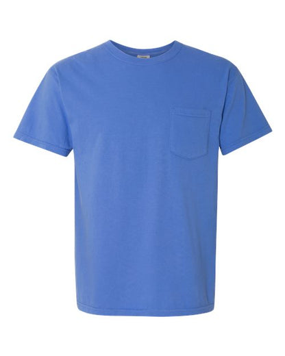 Unisex Garment-Dyed Heavyweight Pocket T-Shirt 6030