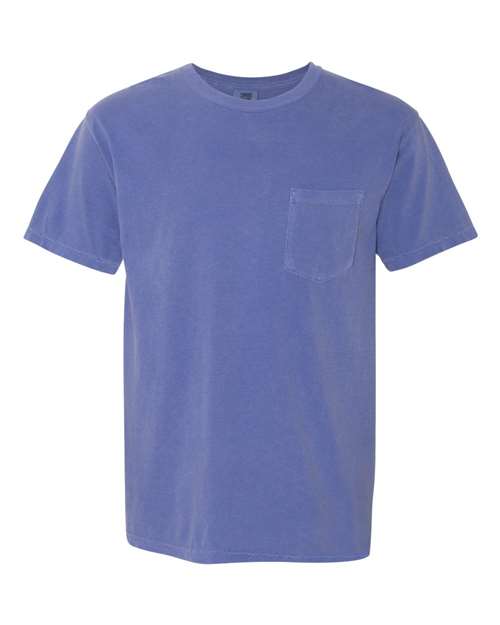 Unisex Garment-Dyed Heavyweight Pocket T-Shirt 6030