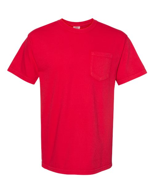 Unisex Garment-Dyed Heavyweight Pocket T-Shirt 6030