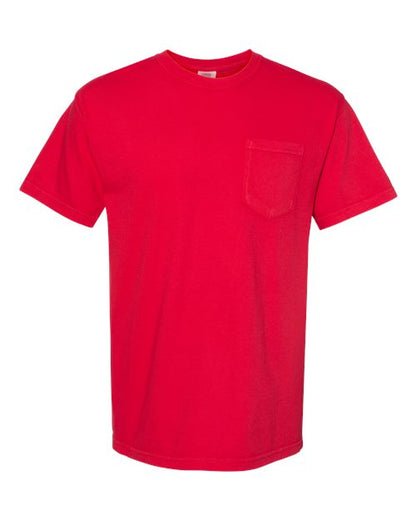 Unisex Garment-Dyed Heavyweight Pocket T-Shirt 6030