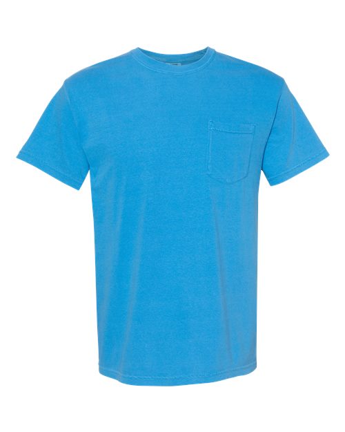 Unisex Garment-Dyed Heavyweight Pocket T-Shirt 6030
