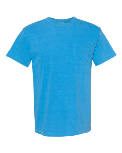 Unisex Garment-Dyed Heavyweight Pocket T-Shirt 6030