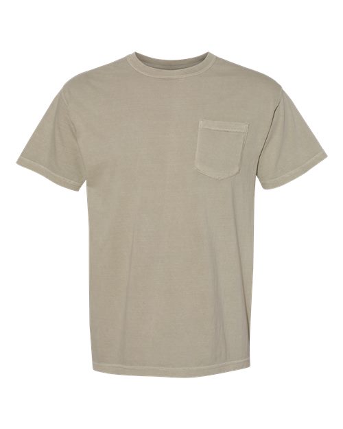 Garment-Dyed Heavyweight Pocket T-Shirt - L