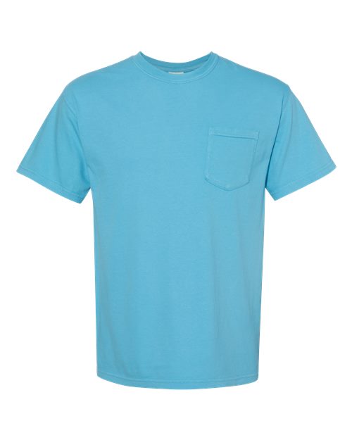 Unisex Garment-Dyed Heavyweight Pocket T-Shirt 6030