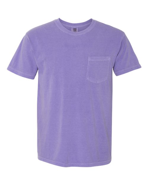 Unisex Garment-Dyed Heavyweight Pocket T-Shirt 6030