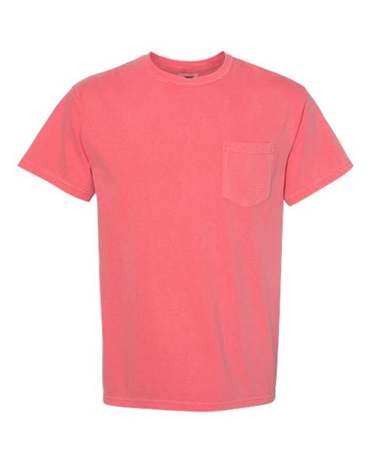 Unisex Garment-Dyed Heavyweight Pocket T-Shirt 6030