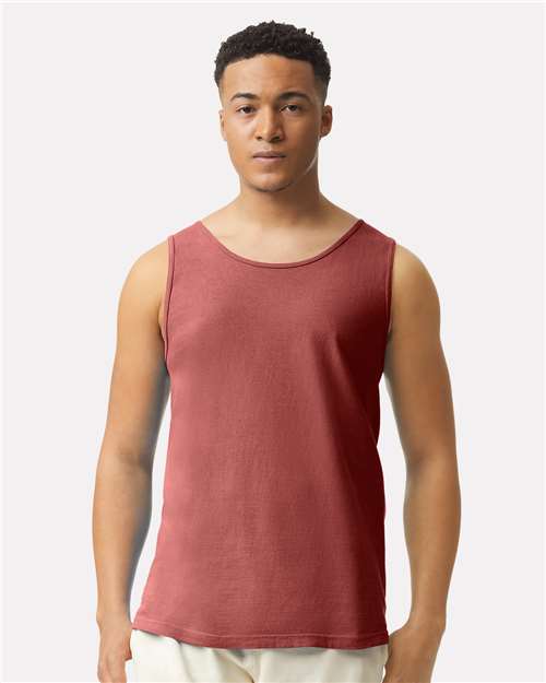 Garment-Dyed Heavyweight Tank Top - L