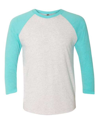 Unisex Triblend Three-Quarter Raglan T-Shirt - XS