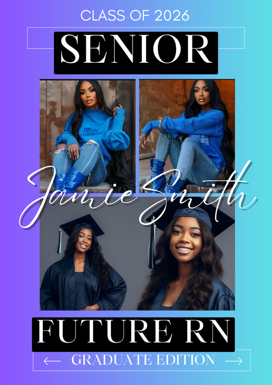Graduation Magazine 2 Custom Design