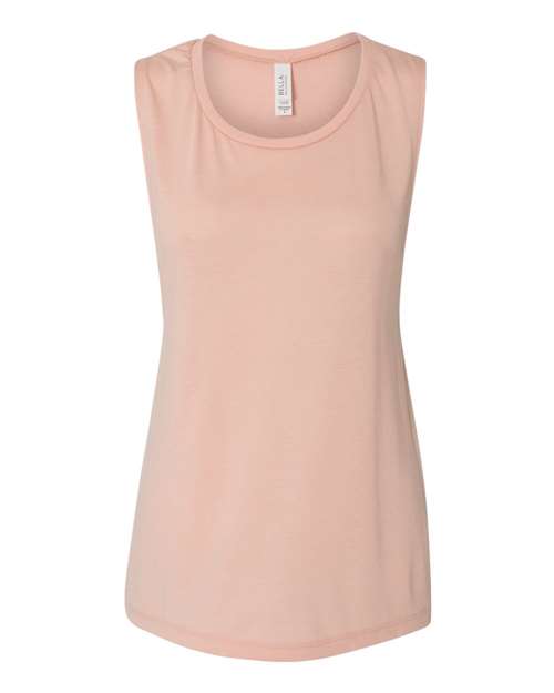 Women's Flowy Scoop Muscle Tank 8803