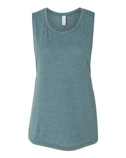 Women's Flowy Scoop Muscle Tank 8803