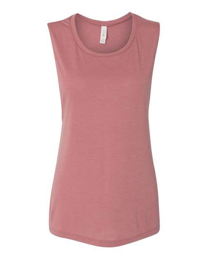 Women's Flowy Scoop Muscle Tank - S
