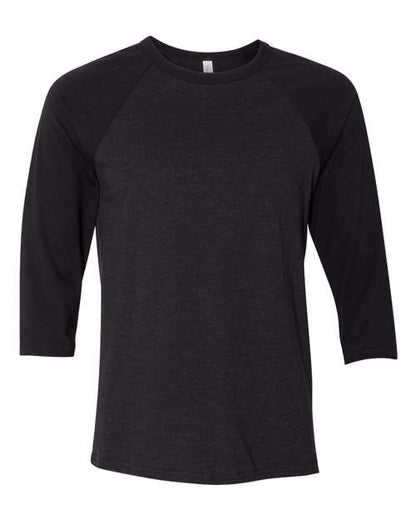 Unisex Three-Quarter Sleeve Baseball Tee - XS