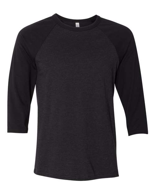 Unisex Three-Quarter Sleeve Baseball Tee - L