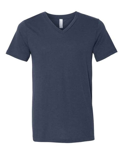 Unisex Triblend V-Neck Tee - XS