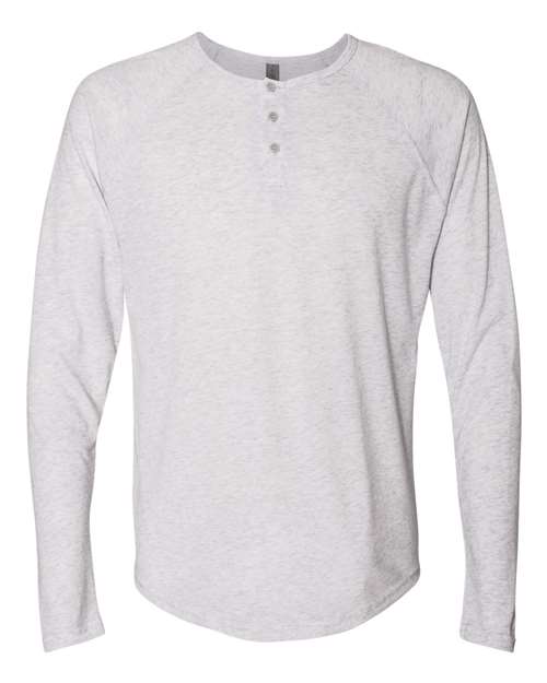 Men's Triblend Henley T-Shirt 6072