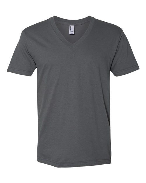 Unisex Fine Jersey V-Neck Tee