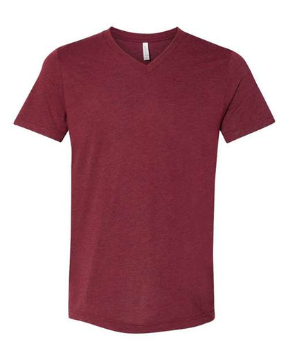Unisex Triblend V-Neck Tee - XS